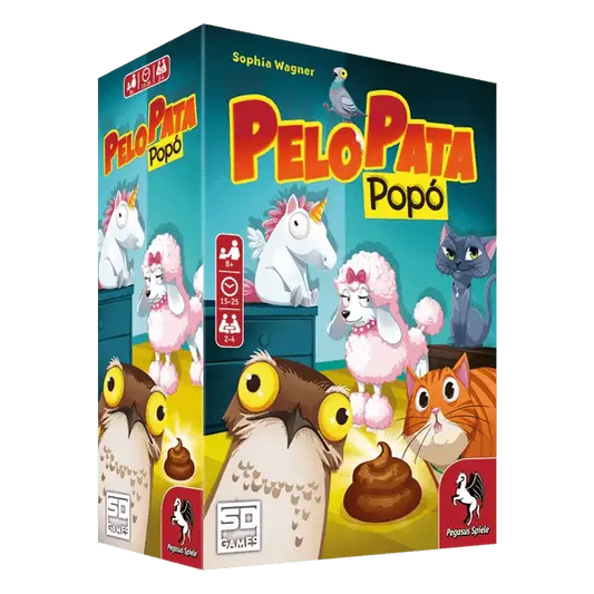 Pelo Pata Popó - Juego de mesa - SD GAMES - Desde 8 años
