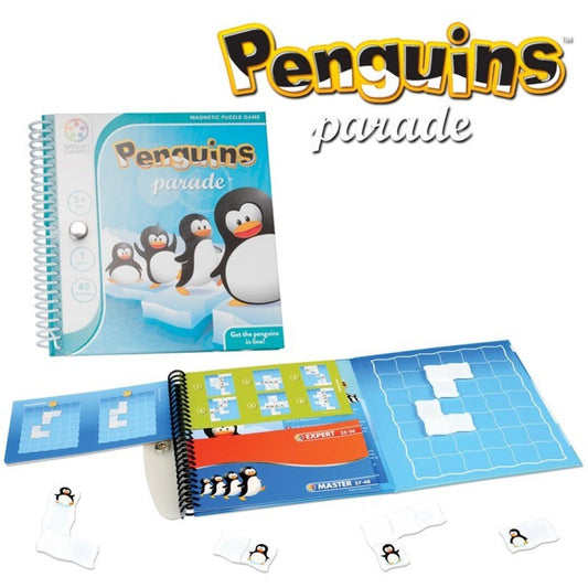 Penguins Parade - Juego de mesa - SMART GAMES - Desde 5 años Board Games
