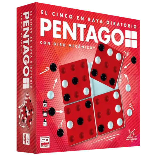 Pentago - Juego de mesa - SD GAMES - Desde 8 años