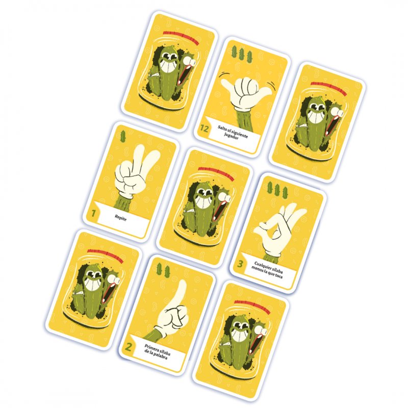 Pepinillo - Juego de mesa - Cacahuete Games - Desde 8 años Board Games