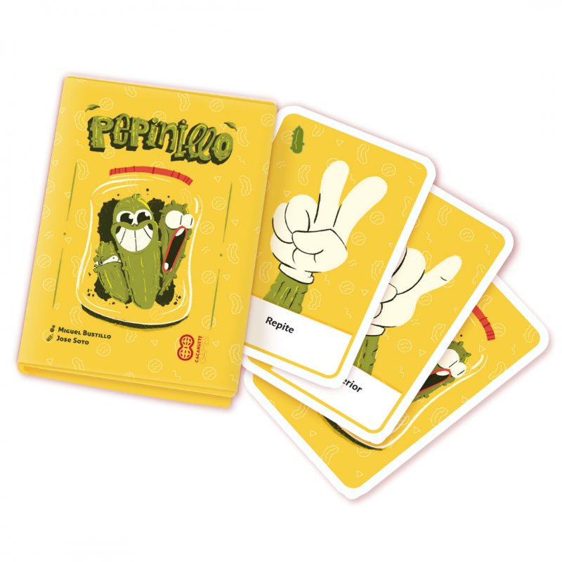 Pepinillo - Juego de mesa - Cacahuete Games - Desde 8 años Board Games