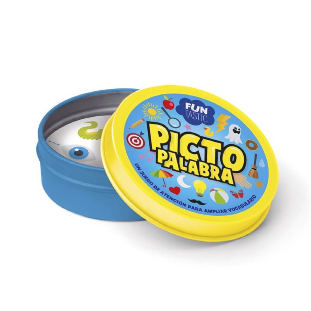 PictoPalabra – Funtastic - Juego de cartas y palabras - 5+ años · 2-4 jugadores · 10-20 min