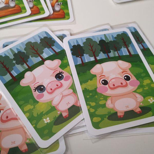 Piggy Forest - Juego de mesa - Mixin games - Desde 6 años Board Games