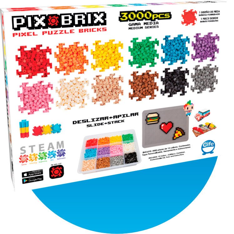 Pix Brix 3000 pcs Juego de construcción