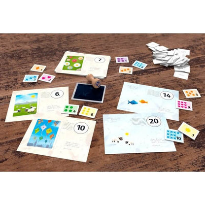 Plumilla Postal - Cálculo Mental y Juego Simbólico - 5+