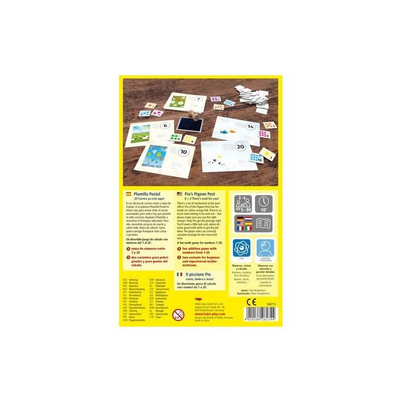 Plumilla Postal - Cálculo Mental y Juego Simbólico - 5+