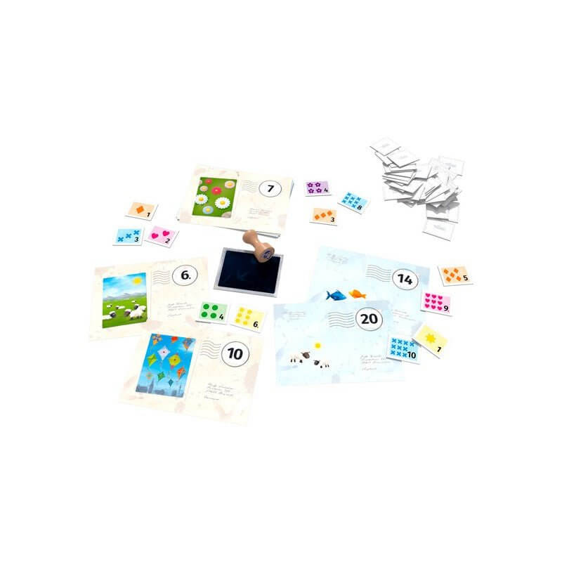 Plumilla Postal - Juego de mesa - Haba - Desde 5 años Board Games