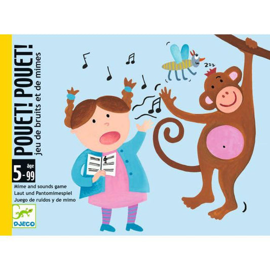 Pouet ! Pouet - Juego de mesa - Djeco - Desde 5 años