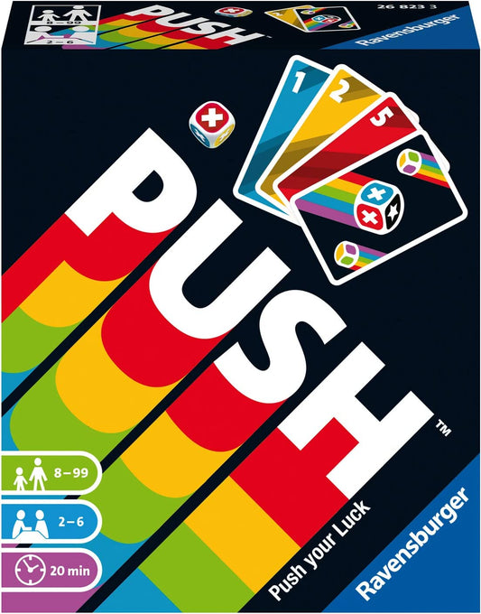 Push Juego de cartas y faroleo desde los 8 años