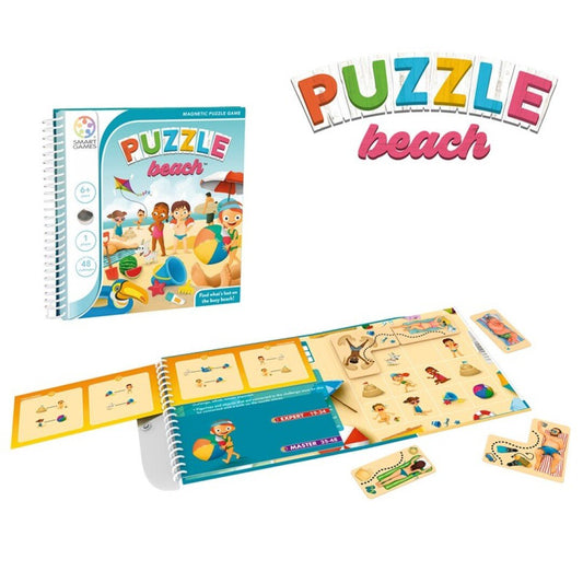 Puzzle Beach - Juego de mesa - SMART GAMES - Desde 6 años Board Games