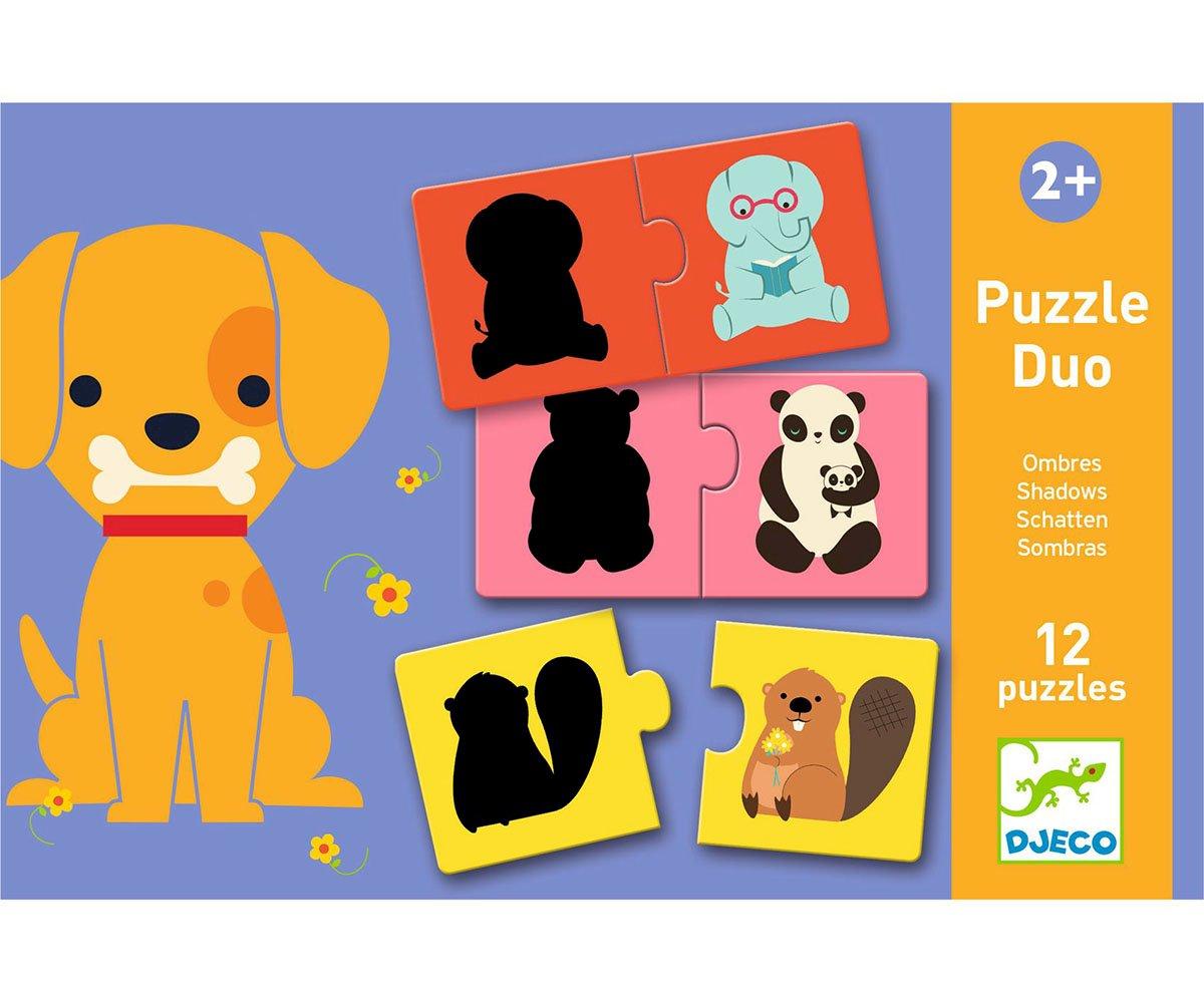 Puzzle dúo Sombras Djeco Jigsaw Puzzles