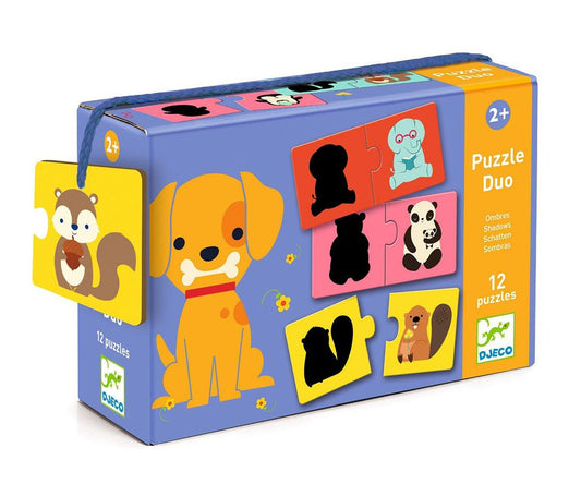 Puzzle dúo Sombras Djeco Jigsaw Puzzles