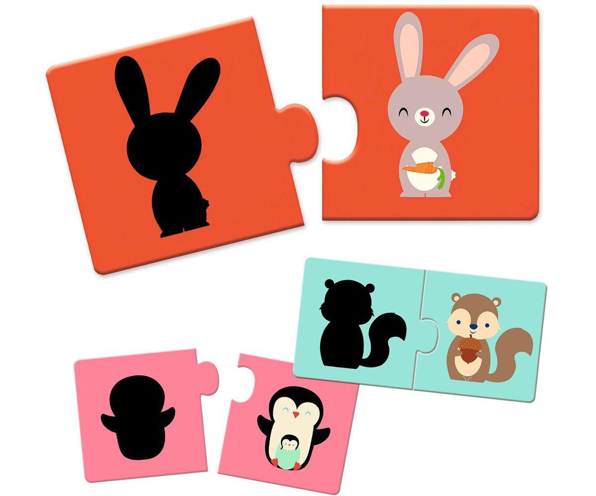 Puzzle dúo Sombras Djeco Jigsaw Puzzles