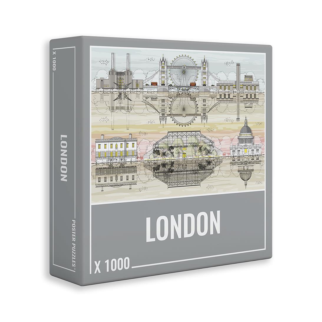 Puzzle London 1000 - Cloudberries - Mi Juego Bonito