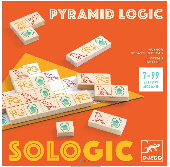 Pyramid Logic - Juego de mesa - Djeco - Desde 7 años