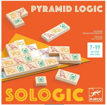 Pyramid Logic - Juego de mesa - Djeco - Desde 7 años