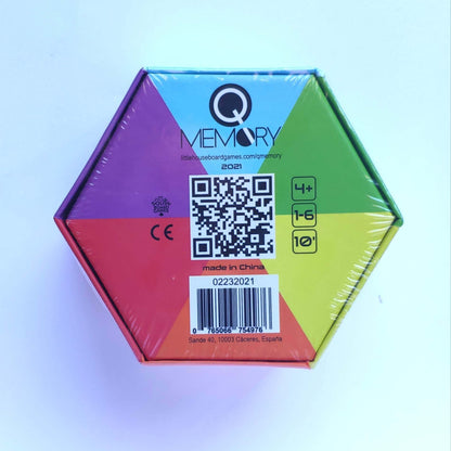 Q MEMORY - Juego de mesa - Little House Board Games - Desde 4 años