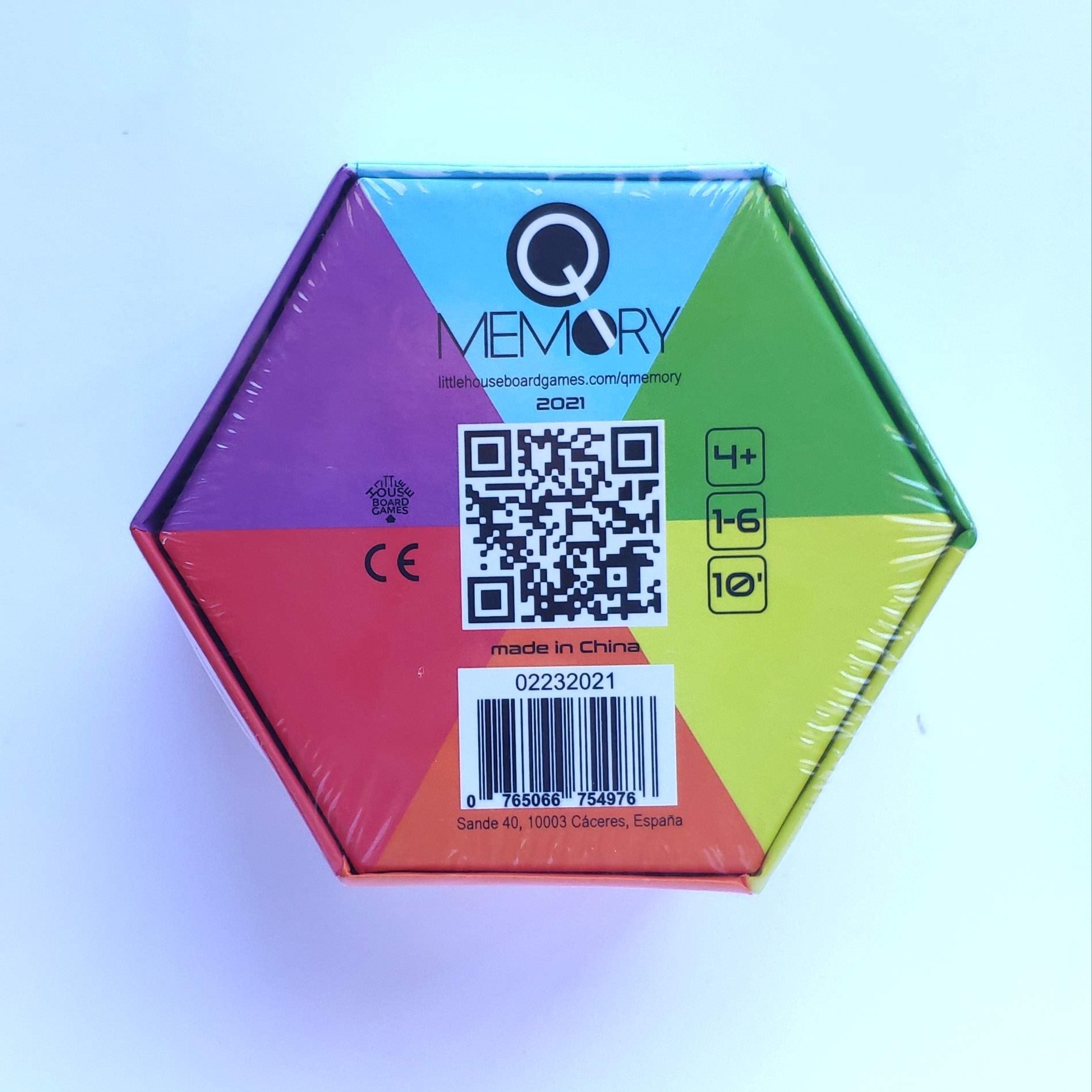 Q MEMORY - Juego de mesa - Little House Board Games - Desde 4 años Board Games