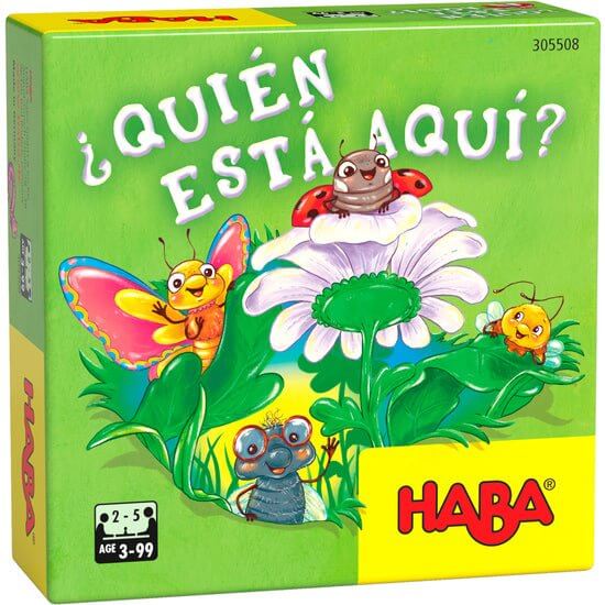 ¿Quién está aquí? Juego de mesa desde los 3 años - Mi Juego Bonito