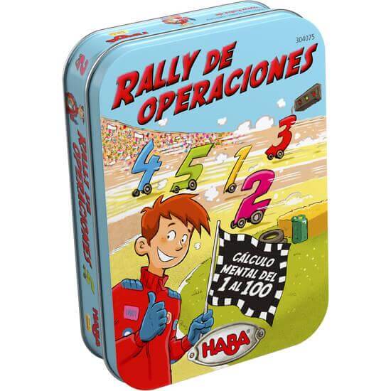 Rally de Operaciones - Juego de mesa desde los 6 años - Mi Juego Bonito