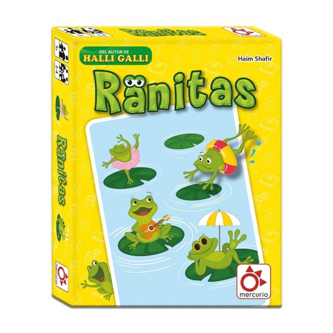 Ranitas - Juego de mesa - Mercurio - Desde 5 años