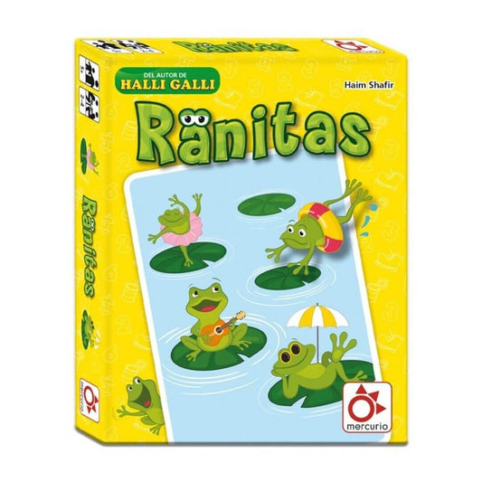 Ranitas - Juego de mesa - Mercurio - Desde 5 años