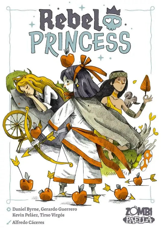 Rebel Princess - Juego de mesa - ZOMBI PAELLA - Desde 8 años Board Games