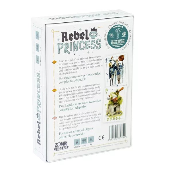 Rebel Princess - Juego Zombi Paella desde 8 años - Mi Juego Bonito