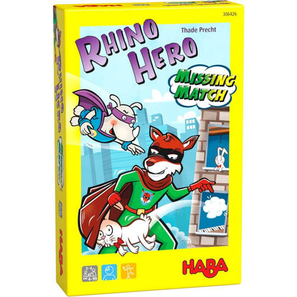 Rhino Hero Missing - Juego de mesa - Haba - Desde 4 años