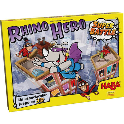 Rhino Hero Super Battle - Juego de mesa - Haba - Desde 5 años Board Games