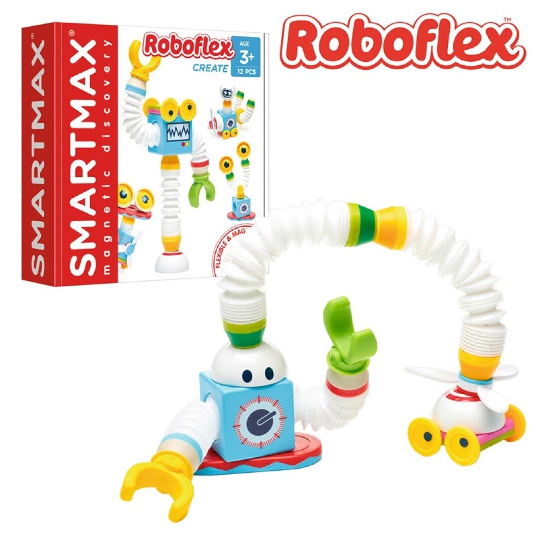 Roboflex Create - Juego de lógica y construcción a partir de 3 año - Mi Juego Bonito