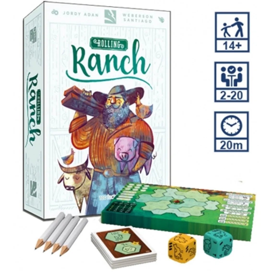 Rolling Ranch - Juego TCG FACTORY - Mi Juego Bonito