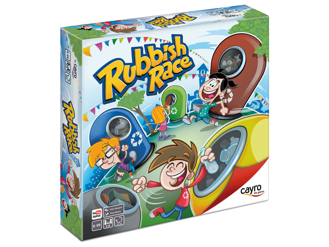 Rubbish Race - Juego de mesa - Cayro - Desde 6 años
