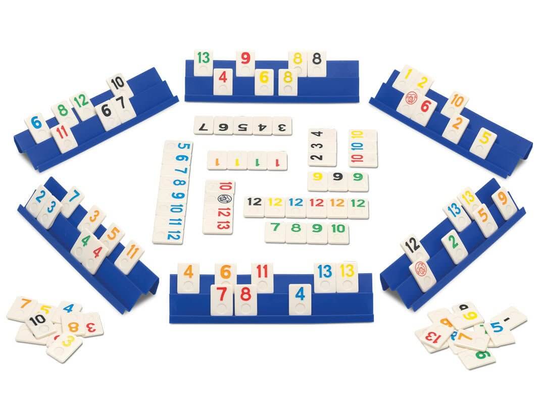 Rummi clasic 6  Pieza Grande - Juego de mesa - Cayro - Desde 8 años
