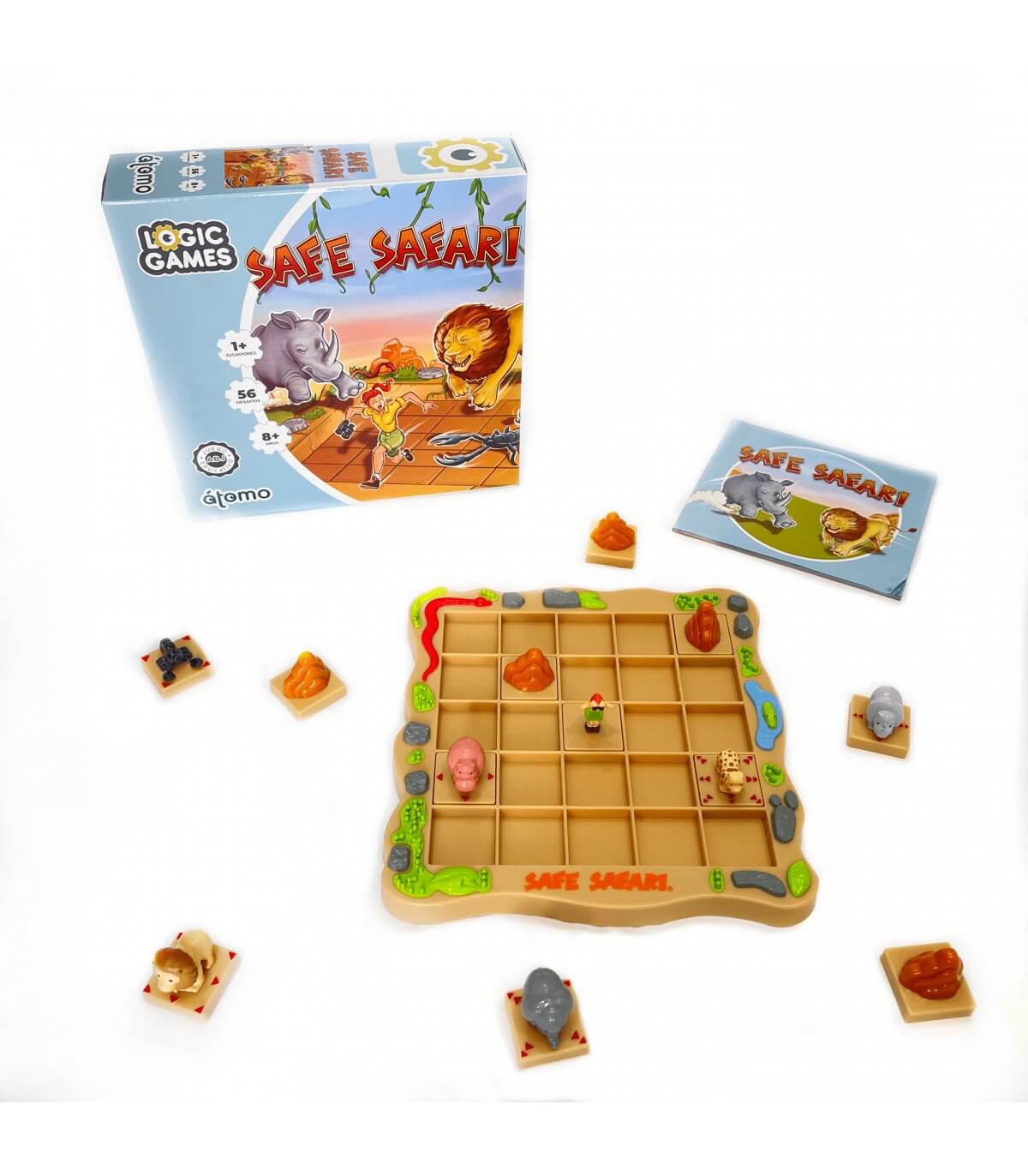 Safe Safari - Juego de mesa desde los 8 años - Mi Juego Bonito
