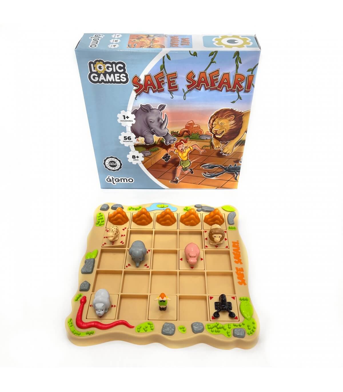 Safe Safari - Juego de mesa desde los 8 años - Mi Juego Bonito