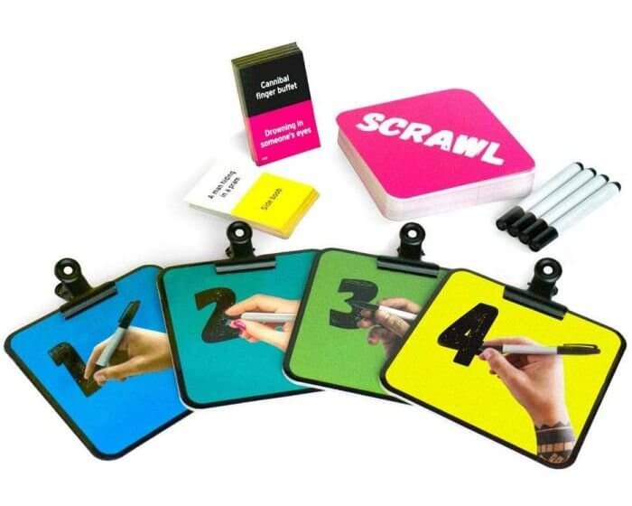 Scrawl Juego de mesa para más de 17 años