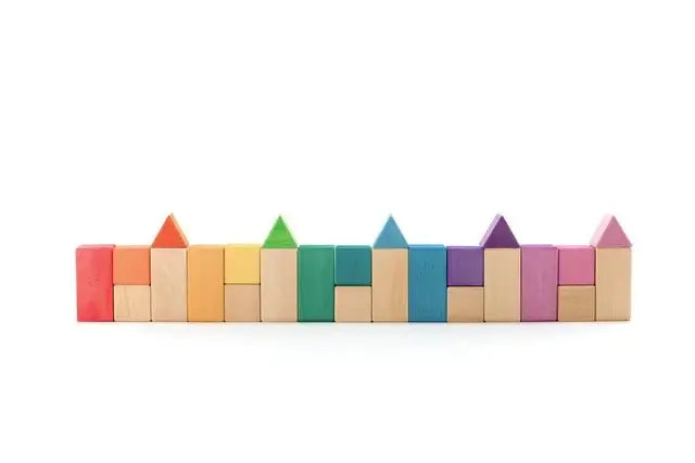 Set de construcción de madera 25 pcs - Ocamora - Mi Juego Bonito