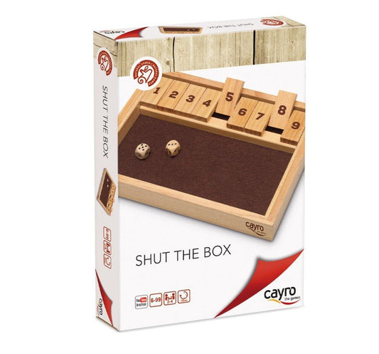 Shut The Box - Juego de mesa - Cayro - Desde 6 años Board Games