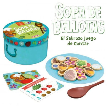 Sopa de Bellotas - Juego de mesa - Ludilo - Desde 2 años