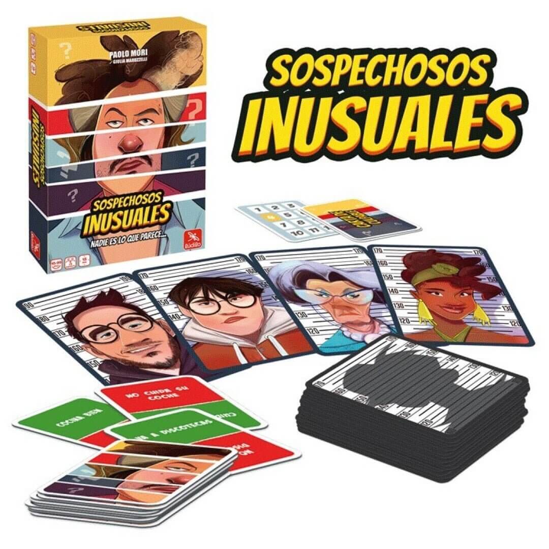 Sospechosos inusuales     - Juego de mesa - Ludilo - Desde 8 años