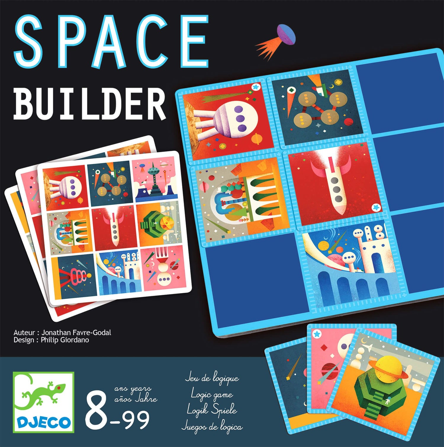 Space Builder - Juego de mesa desde los 8 años