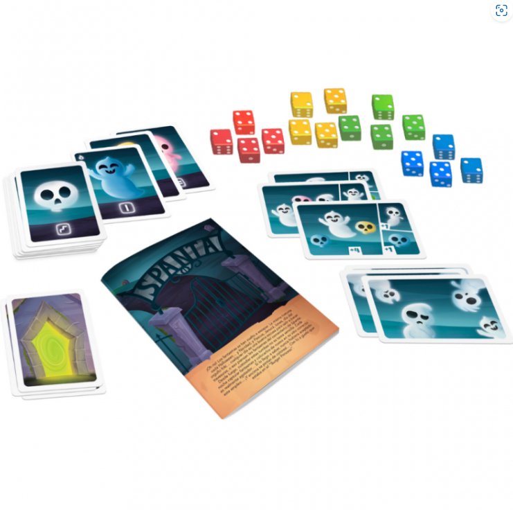 Spanta - Juego de mesa - Cacahuete Games - Desde 9 o más años Board Games