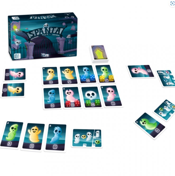 Spanta - Juego de mesa - Cacahuete Games - Desde 9 o más años Board Games