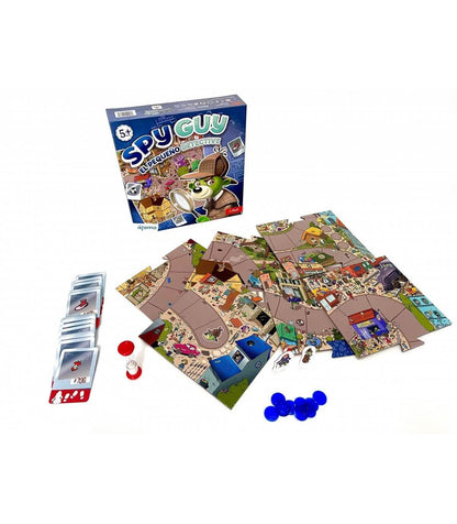 Spy Guy, juego cooperativo de búsqueda y atención visual, 20 minutos, desde 5 años