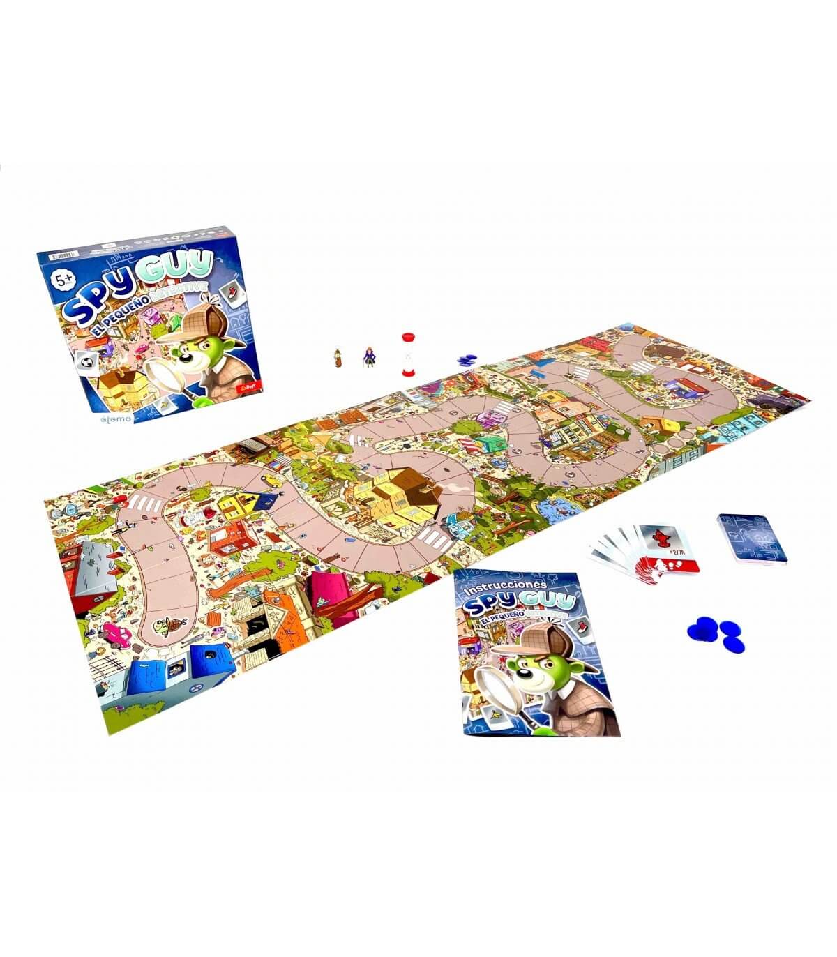 Spy Guy - Juego de mesa - Atomo - Desde 5 años Board Games