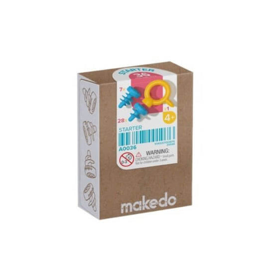 Starter Kit 36 piezas Juego de construcción Makedo