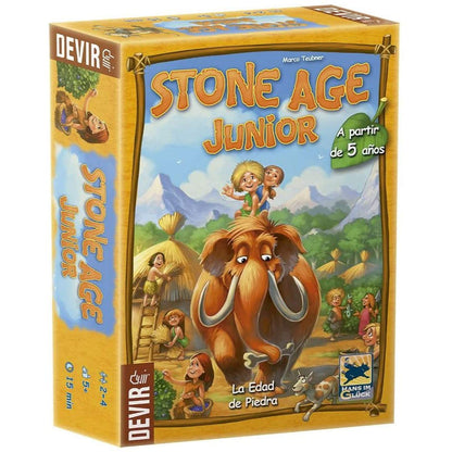 Stone Age Junior - Juego de mesa - Devir - Desde 5 años Board Games