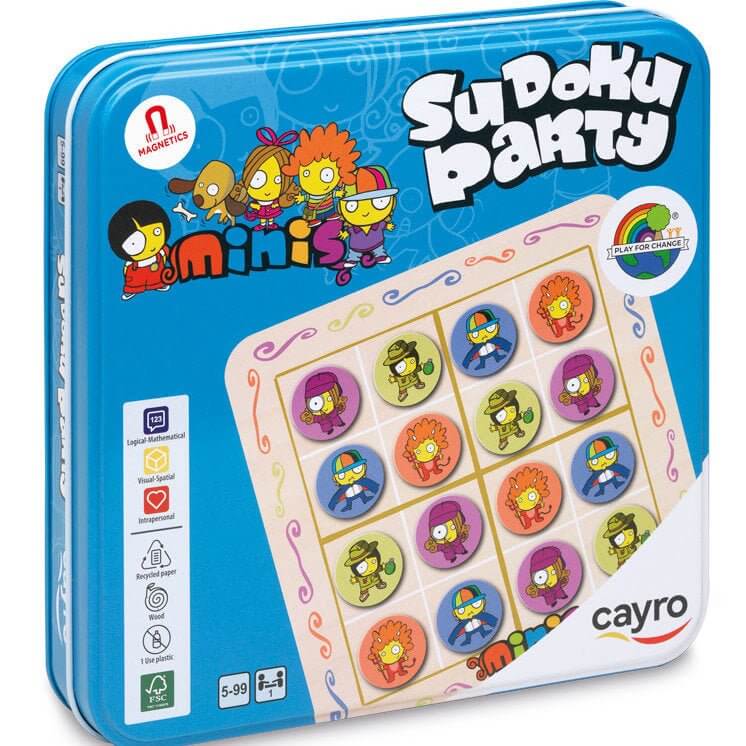 Sudoku Party - Juego de mesa - Cayro - Desde 6 años