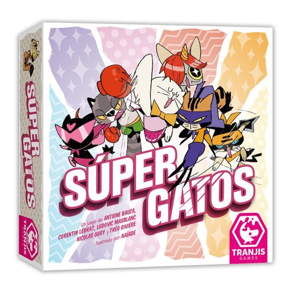 Super Gatos - Juego de mesa - Tranjis - Desde 8 años Board Games